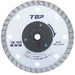 Top Kogyo Diamond Wheel with Flange 105mm for Concrete Brick Tile Grinding-Kiichin - The #1 Place for Japanese Goods in Your Hand!