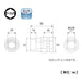 Top Kogyo Impact Socket 24mm Hex 4-Min Drive 38mm Length Made in Japan-Kiichin - The #1 Place for Japanese Goods in Your Hand!