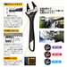Top Kogyo HT-32 Thin Monkey Wrench 0-32mm for Plumbing & Construction-Kiichin - The #1 Place for Japanese Goods in Your Hand!