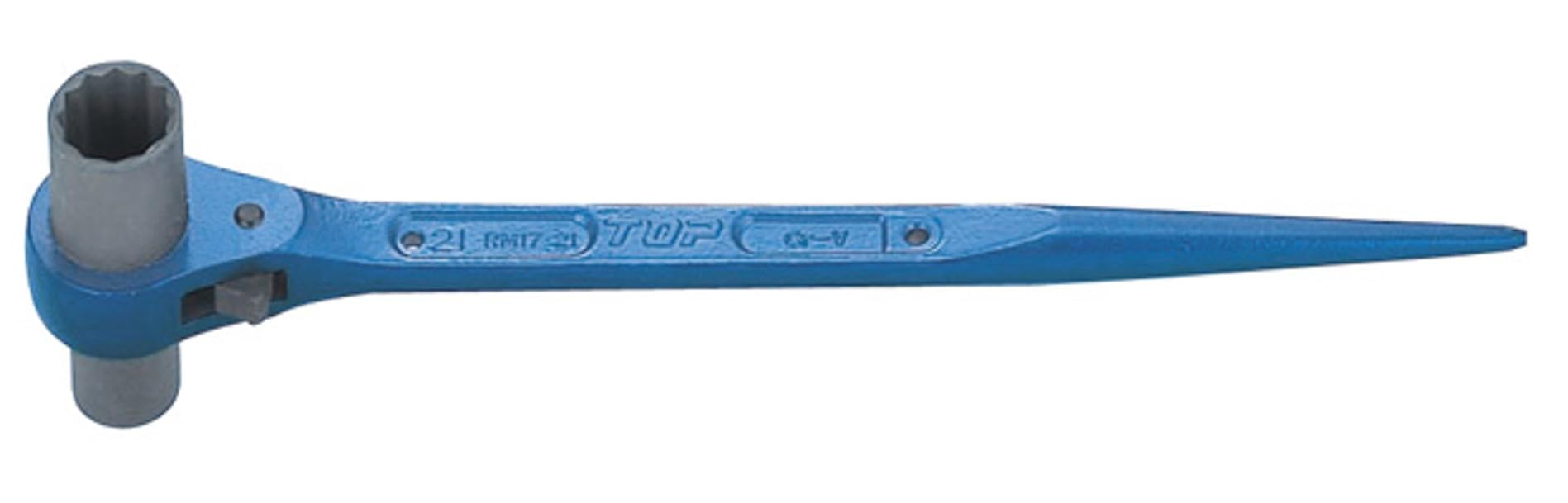 Top Kogyo Long Socket Wrench 17x21mm Blue Scaffolding Construction Tool-Kiichin - The #1 Place for Japanese Goods in Your Hand!