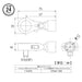 Top Kogyo Torque Head Ratchet N Type 9.5mm Heavy Duty Wrench Japan Made-Kiichin - The #1 Place for Japanese Goods in Your Hand!