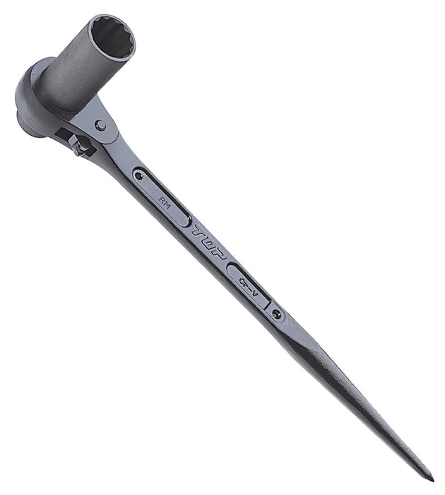 Top Kogyo Ultra Long 24x27mm Ratchet Wrench for Scaffolding Construction-Kiichin - The #1 Place for Japanese Goods in Your Hand!