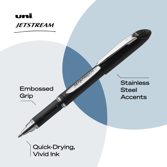 Mitsubishi Pencil Uni-Ball Jetstream 0.7mm Ballpoint Pen Pack of 12-Kiichin - The #1 Place for Japanese Goods in Your Hand!