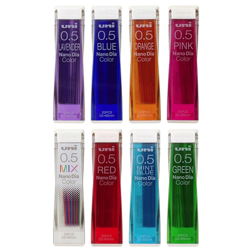 Mitsubishi Pencil Uni Color Orange Mechanical Pencil Refill U05202Ndc.4-Kiichin - The #1 Place for Japanese Goods in Your Hand!