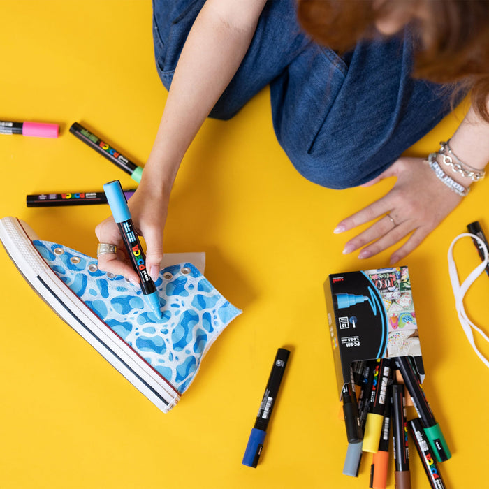Mitsubishi Pencil Light Blue Uni Pc-5M Posca Marker-Kiichin - The #1 Place for Japanese Goods in Your Hand!