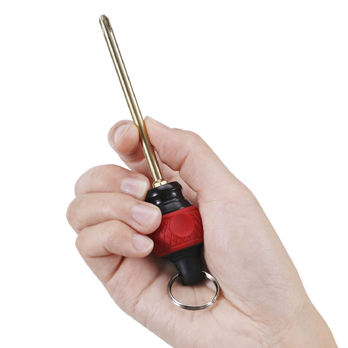 Vessel Ball Grip Carry Bit Holder Orange No.Qb-22Yu Durable Design