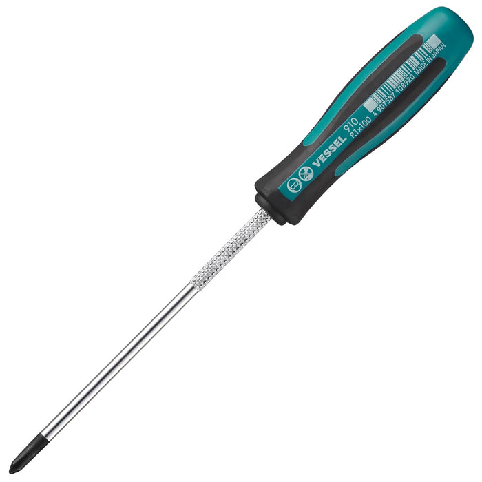 Vessel Fine Shaft Driver Megadora +1x100 910 Series Durable Quality-Kiichin - The #1 Place for Japanese Goods in Your Hand!