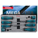 Vessel 8-Piece Megadora Screwdriver Set with Eva Foam 9008Eva-Kiichin - The #1 Place for Japanese Goods in Your Hand!