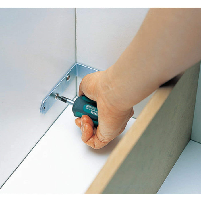 Vessel Megadora 8-Piece Tongue Thru Driver Set with EVA Foam 9308Eva-Kiichin - The #1 Place for Japanese Goods in Your Hand!