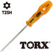 Vessel T25H Power Grip Torx Screwdriver Tamper-Proof 5400Tx - 120mm-Kiichin - The #1 Place for Japanese Goods in Your Hand!