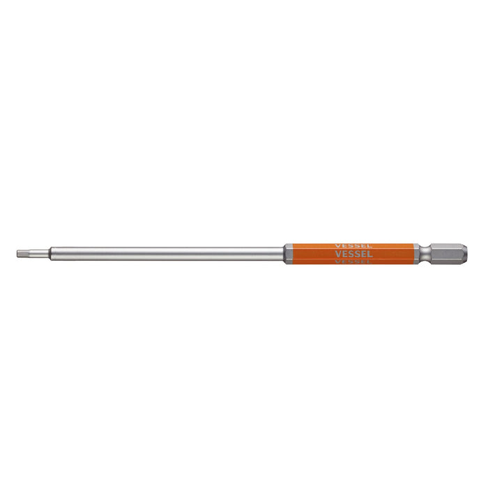 Vessel Single Head Hex Gosai Bit - Long Type 2.5 x 150mm Gsh025L - 1 Piece-Kiichin - The #1 Place for Japanese Goods in Your Hand!