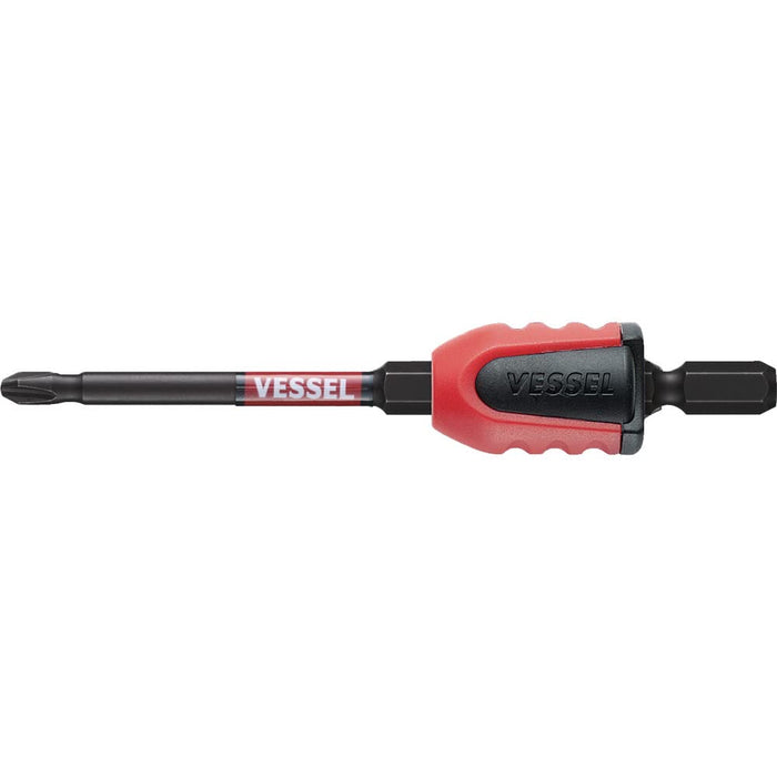 Vessel 40V Sakisubo Stepped Bit with 2x100 Screw Mag Catcher 1 Piece - Nmcs16210-Kiichin - The #1 Place for Japanese Goods in Your Hand!