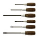 Vessel Set of 6 3006Cs Anti-Slip Wood Compo Handle Screwdriver Made in Japan-Kiichin - The #1 Place for Japanese Goods in Your Hand!
