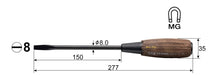 Vessel Woody Penetrating Driver with Non-Slip Grip 8x150 Size - B-330 Series-Kiichin - The #1 Place for Japanese Goods in Your Hand!