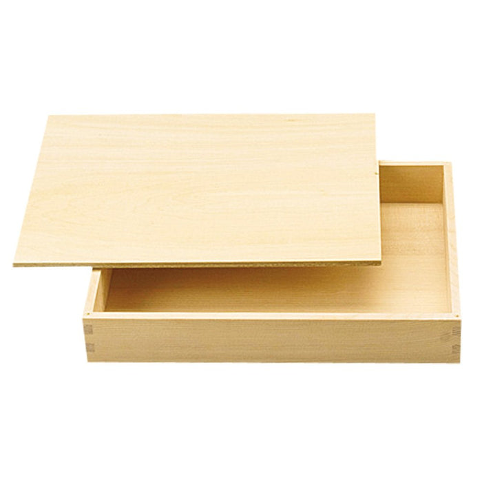 Yamaco Small Wood Gyoza Tray with Lid 335x260Mm – Premium Quality-Kiichin - The #1 Place for Japanese Goods in Your Hand!