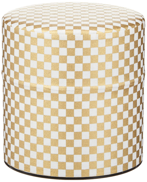 Yamaco Po-Kan Checkered Small Tea Canister Model 80093-Kiichin - The #1 Place for Japanese Goods in Your Hand!