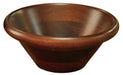 Yamaco Natural Wood Salad Bowl 15cm Brown Durable and Eco-Friendly-Kiichin - The #1 Place for Japanese Goods in Your Hand!