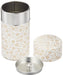 Yamaco Po-Kan Flower Large Tea Canister 80088 - Elegant Storage Solution-Kiichin - The #1 Place for Japanese Goods in Your Hand!