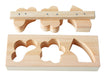 Yamaco Hinoki Moto Rice Ball Sushi Press Mold with 3 Holes-Kiichin - The #1 Place for Japanese Goods in Your Hand!