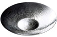 Yamaco Hammered Stainless Steel Deep Round Plate Small Model 23960-Kiichin - The #1 Place for Japanese Goods in Your Hand!