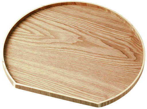 Yamaya Lacquerware Shop Half Moon Natural Wood Tray 36Cm 3 Colors Available-Kiichin - The #1 Place for Japanese Goods in Your Hand!