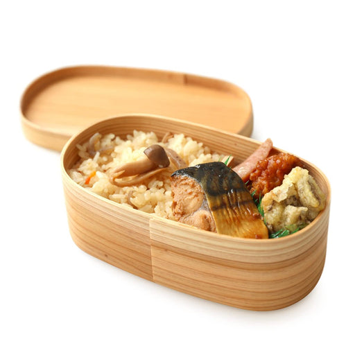 Yamaya Lacquerware Shop 500Ml Magewappa Lunch Box Made in Japan Wood Lid-Kiichin - The #1 Place for Japanese Goods in Your Hand!