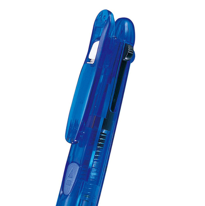 Zebra 10-Pack 3-Color Ballpoint Clip-On Pens Transparent - G3C B-B3A3-C-Kiichin - The #1 Place for Japanese Goods in Your Hand!