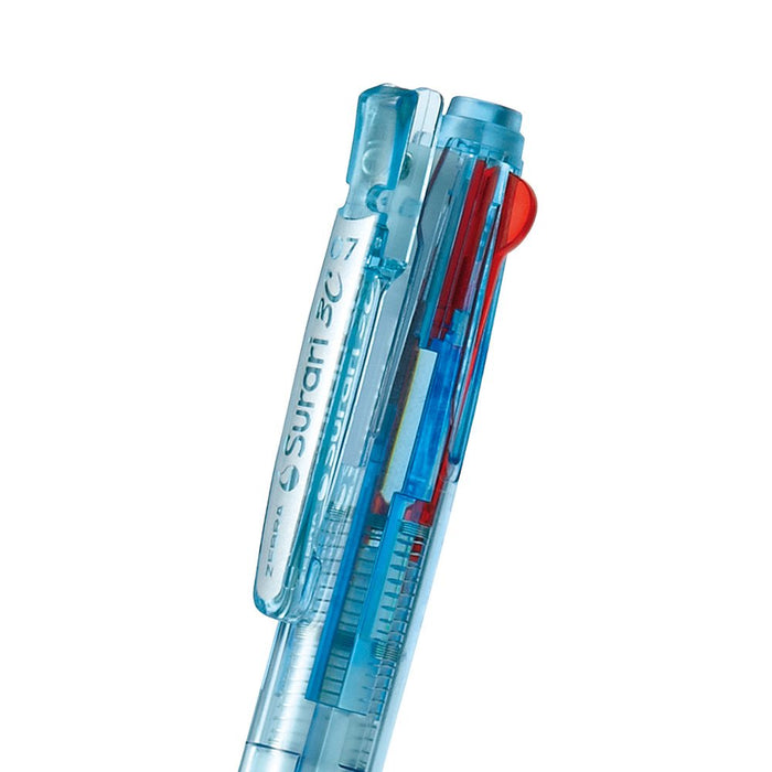 Zebra 10-Piece 3-Color Ballpoint Pen Set 0.7 Tip Transparent - Specific Model B-B3A11-C-Kiichin - The #1 Place for Japanese Goods in Your Hand!