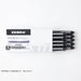 Zebra 10-Piece 3-Color Ballpoint Pen Set 0.7 Tip Transparent - Specific Model B-B3A11-C-Kiichin - The #1 Place for Japanese Goods in Your Hand!