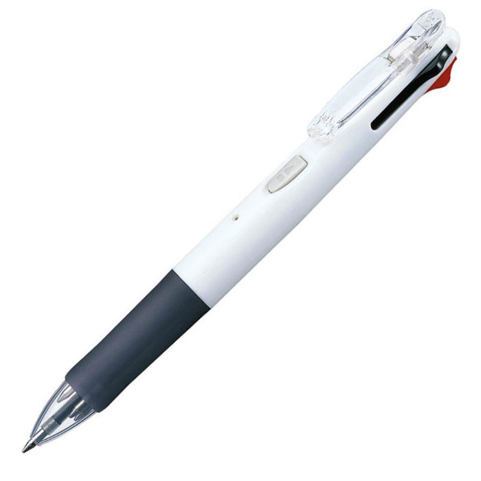 Zebra G4C Clip-On 4-Color Ballpoint Pens White Pack of 10-Kiichin - The #1 Place for Japanese Goods in Your Hand!