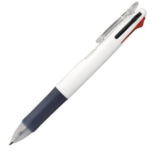 Zebra G4C Clip-On 4-Color Ballpoint Pens White Pack of 10-Kiichin - The #1 Place for Japanese Goods in Your Hand!