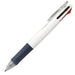 Zebra G4C Clip-On 4-Color Ballpoint Pens White Pack of 10-Kiichin - The #1 Place for Japanese Goods in Your Hand!