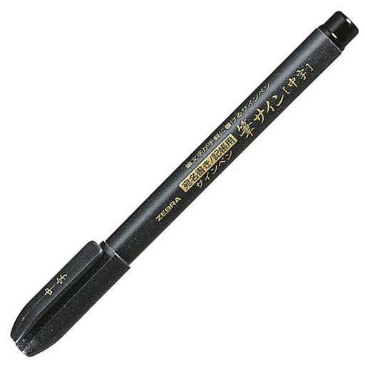Zebra Medium Brush Sign Pen 10 Pieces Pack for Artistic Letters - B-WF3-Kiichin - The #1 Place for Japanese Goods in Your Hand!