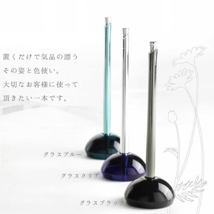 Zebra Ba65-Gbk Desk Pen Glass Black 0.7 Fine Point-Kiichin - The #1 Place for Japanese Goods in Your Hand!