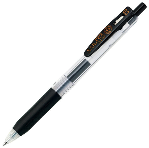 Zebra Sarasa Clip 0.3 Gel Ballpoint Pen Pack of 10 in Black-Kiichin - The #1 Place for Japanese Goods in Your Hand!