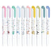 Zebra 10-Color Mild Liner Highlighter Set Animal-Themed WKT7-AS-10C-Kiichin - The #1 Place for Japanese Goods in Your Hand!