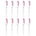 Zebra Mild Liner Highlighter Pack 10 Pieces in Mild Fuchsia - B-WKT7-MFU-Kiichin - The #1 Place for Japanese Goods in Your Hand!