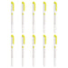 Zebra Mild Liner Lemon Yellow Highlighter 10-Piece Pack - B-WKT7-MLY-Kiichin - The #1 Place for Japanese Goods in Your Hand!