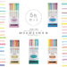 Zebra Highlighter Set Radiant Mild Color 5 Vibrant Shades Zebra Mild Liner Wkt7-5C-Hc-Kiichin - The #1 Place for Japanese Goods in Your Hand!