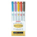 Zebra Mildliner Soft Highlighter Set 5 Mild Colors - Zebra Rc5 Wkt7-5C-Rc-Kiichin - The #1 Place for Japanese Goods in Your Hand!