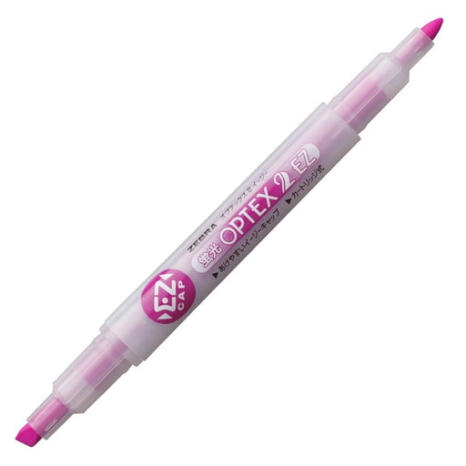 Zebra Optex 2 Ez 10-Piece Red and Purple Highlighter Set B-Wkt11-Wr-Kiichin - The #1 Place for Japanese Goods in Your Hand!