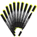 Zebra Optex Care Yellow Highlighter Set 10 Pieces - B-Wkcr1-Y Model-Kiichin - The #1 Place for Japanese Goods in Your Hand!