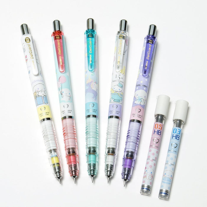 Zebra Delguard Cinnamoroll Mechanical Pencil 0.3 White - P-Mas89-Cn-Q1-Kiichin - The #1 Place for Japanese Goods in Your Hand!