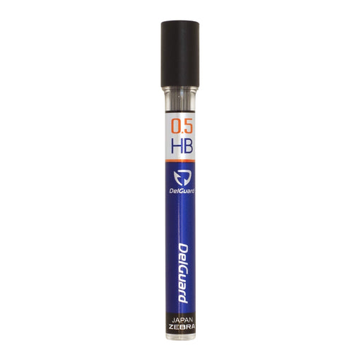Zebra Delguard 0.5 Hb Mechanical Pencil Lead Refill - Body Size 9.8X80X10.8/2.9-Kiichin - The #1 Place for Japanese Goods in Your Hand!