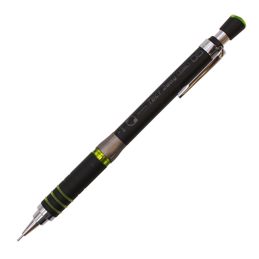 Zebra Ma41-23-Bkg Tect Two Way 0.5mm Mechanical Pencil Black and Green-Kiichin - The #1 Place for Japanese Goods in Your Hand!