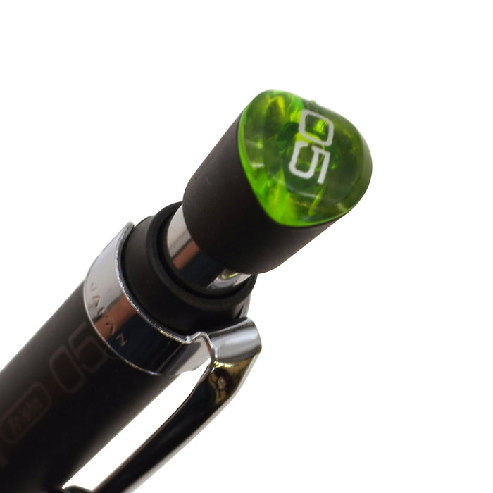 Zebra Ma41-23-Bkg Tect Two Way 0.5mm Mechanical Pencil Black and Green-Kiichin - The #1 Place for Japanese Goods in Your Hand!