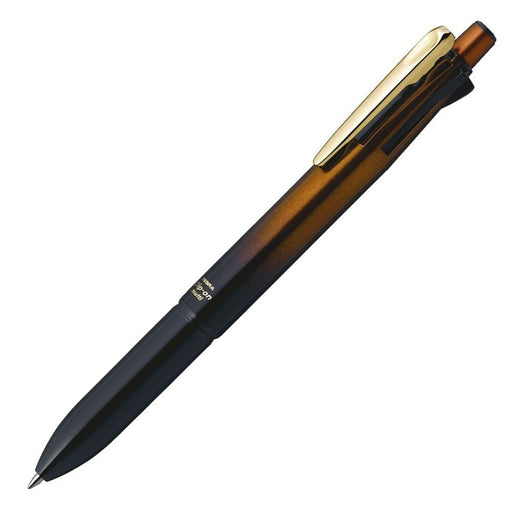 Zebra Premium Orange Multi-Function 4 Color Pen with Sharp Clip-On - B4Sa6-Por-Kiichin - The #1 Place for Japanese Goods in Your Hand!