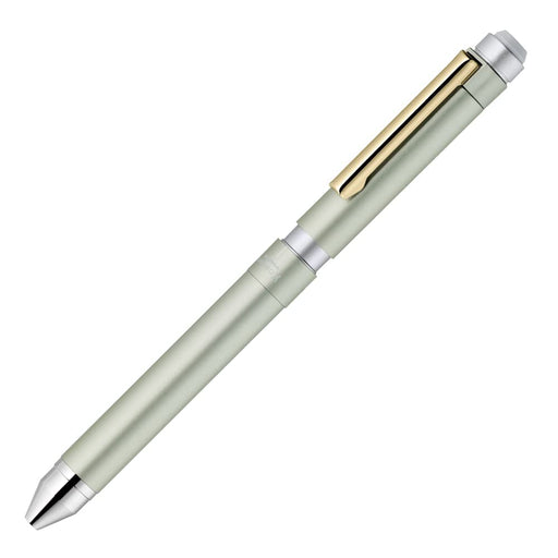 Zebra Shabo X LC5 Limited Edition Multi-Function Pen Olive Silver SB15-LC5-OS-Kiichin - The #1 Place for Japanese Goods in Your Hand!