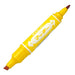 Zebra High Mackie Yellow Oil Pen B-Mo-150-Mc-Y 10 Pieces Pack-Kiichin - The #1 Place for Japanese Goods in Your Hand!