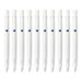 Zebra Bren Blue Ink Ballpoint Pen 0.5 White Barrel Oil-Based Pack of 10-Kiichin - The #1 Place for Japanese Goods in Your Hand!